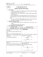Bài giảng môn học Hình học lớp 7 - Tiết 8 - Bài 5: Tiên đề Ơclít về đường thẳng song song