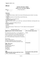 Giáo án Đại số 7 - Tiết 1 đến tiết 40