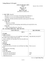 Giáo án môn Học vần - Tiết: 6, 7 - Bài 31: ôn tập