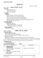 Giáo án các môn học lớp 2 - Trường Tiểu Học Cát Hiệp - Tuần thứ 31