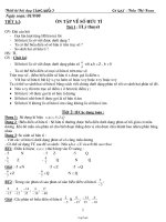 Giáo án Thiết kế bài dạy tăng buổi Toán 7