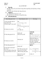 Giáo án môn Đại số 7, năm 2007 - 2008 - Tiết 48: Luyện tập