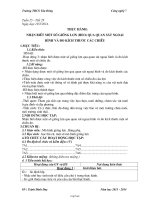 Giáo án Công nghệ tiết 29: Thực hành nhận biết một số giống lợn (heo) qua quan sát ngoại hình và đo kích thước các chiều