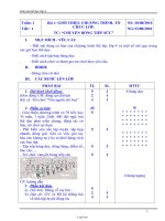 Giáo án Thể dục lớp 4 năm 2010