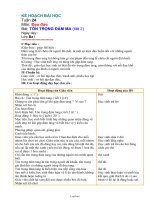 Giáo án Đạo đức 3 - Tuần 24: Tôn trọng đám ma (tiết 2)