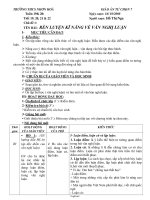 Giáo án Tự chọn Ngữ văn 7 - Học kỳ 2 - Hồ Thị Nga