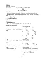 Giáo án tổng hợp Tuần 4 Lớp 3 năm học 2010