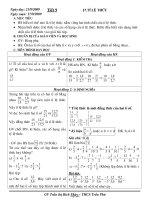 Giáo án môn Toán lớp 7 - Chương 1: Số hữu tỉ, số thực - Tiết 9: Tỉ lệ thức