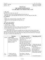 Giáo án môn Công nghệ 7 tiết 50: Thu hoạch, bảo quản và chế biến sản phẩm thủy sản (tiết 1)
