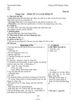 Giáo án Hình học lớp 7 - Bài 26 đến bài 46