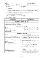 Giáo án môn học Đại số 7 - Phạm Thế Anh - Tiết 28: Luyện tập