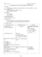 Giáo án lớp 6 môn học Đại số - Tuần 2 - Tiết 4 - Bài 4: Số phần tử của một tập hợp- Tập hợp con