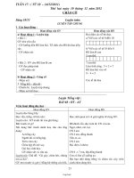 Giáo án Lớp 1 - Tuần 17 chuẩn KTKN