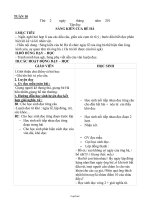 Giáo án các môn học lớp 2 - Tuần thứ 10 năm 2012