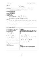 Bài soạn Đại số lớp 7 - Tiết 56: Đa thức