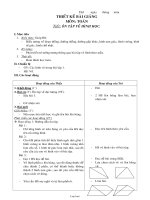 Giáo án lớp 2 môn Toán - Tiết: Ôn tập về hình học