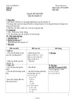 Giáo án Tự chọn Toán 6 - Năm học 2010-2011 - Thạch Danh On