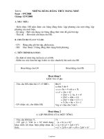 Giáo án Đại số 8 tiết 6 đến 8