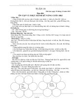 Giáo án Lớp 3 Tuần 18 - Trường tiểu học Thị Trấn 2