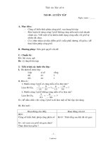 Giáo án môn Đại số 6 - Tiết 80: Luyện tập