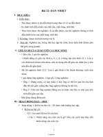 Giáo án môn Vật lí Khối 8 - Bài 22: Dẫn nhiệt