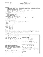 Bài giảng môn học Đại số lớp 7 - Tuần 22 - Tiết 45: Biểu đồ