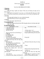 Thiết kế bài dạy lớp 2 - Tuần 12 năm 2010