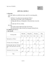 Bài soạn Đại số lớp 7 - Tiết 22: Kiểm tra chương I