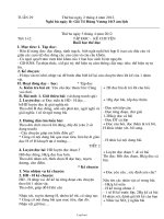 Giáo án tổng hợp Tuần 29 Lớp 3 năm học 2012