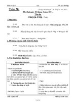 Giáo án Lớp 1 - Tuần 30 - GV: Trần Thị Hải Yến - Tiểu học Tân Lập