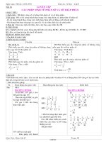 Giáo án Số học khối 6 - Tiết 94: Luyện tập các phép tính về phân số và số thập phân