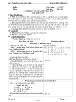 Giáo án Lớp 6 - Môn Toán - Tuần 2 - Tiết 4 - Bài 4: Số phần tử của một tập hợp. Tập hợp con