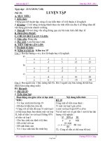 Giáo án môn Toán lớp 7 - Năm học 2010 - 2011 - Tiết 28: Luyện tập