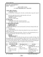 Giáo án Ngữ văn 6 - Tuần 21 - Trường THCS Bình Thanh