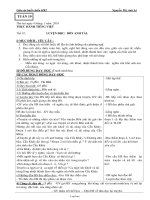 Giáo án Buổi chiều Lớp 3 - Tuần 19 - Năm học 2009-2010 - Nguyễn Thị Anh Lý