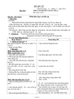 Giáo án tổng hợp lớp 3 - Tuần học số 22 năm học 2012