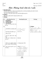 Giáo án Đại số 8 - Tiết 48: Phương trình chứa ẩn ở mẫu