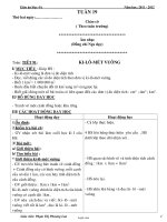 Giáo án Lớp 4 - Tuần 19 - Năm học 2010-2011 - Phạm Thị Phương Lan