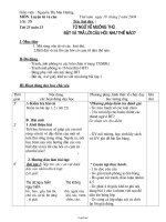 Giáo án Luyện từ và câu tiết 23: Từ ngữ về muông thú, đặt và trả lời câu hỏi: như thế nào?