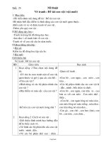 Giáo án Mĩ thuật lớp 3 - Tiết 26: Vẽ tranh: Đề tài con vật (vật nuôi)