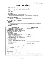 Giáo án Chính tả Lớp 3 - Tuần 16 - Bài: TC - Con chó nhà hàng xóm - Trịnh Vũ Ngọc Loan