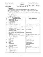 Giáo án Lớp 3 Tuần 19 - GV: Lê Phước Tuấn - Trường Tiểu Học Thanh