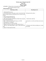 Giáo án Đại số 8 - Tiết 21: Kiểm tra chương I - Năm học 2008-2009 - Nguyễn Văn Thanh