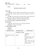 Giáo án Ngữ văn 8 - Kì II - Tiết 96: Trả bài tập làm văn số 5