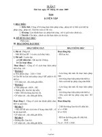 Giáo án Tổng hợp môn lớp 4 - Tuần học 7 năm 2009