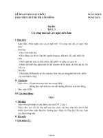 Kế hoạch bài dạy khối 2 Tập đọc tiết 1, 2: Có công mài sắt, có ngày nên kim