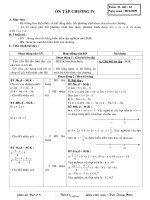 Giáo án Đại số 8 - GV: Trần Trung Hiếu - Tiết 65: Ôn tập chương IV