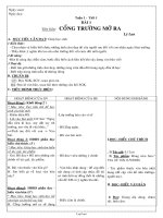 Bài giảng môn học Ngữ văn lớp 7 - Tuần 1 - Tiết 1 - Bài 1: Văn bản: Cổng trường mở ra (Tiếp)