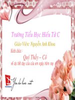 Bài giảng Toán học 2 - Bài: Bảng nhân 2