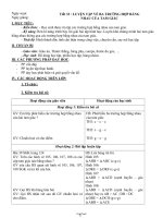 Giáo án môn học Hình học 7 năm 2009 - Tiết 33, 34